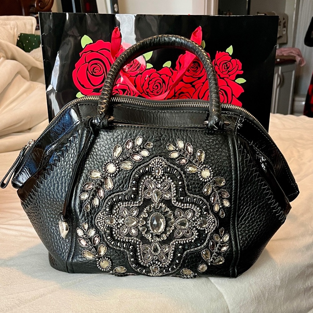 Brighton Princess Czarina Swaraski Crystal Anju Masterpiece embellished leather